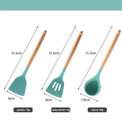 Non Stick Pot Spatula And Spoon 