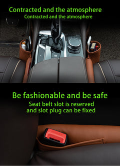 Leather Car Seat Gap Filler  