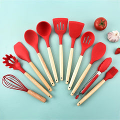 Non Stick Pot Spatula And Spoon 